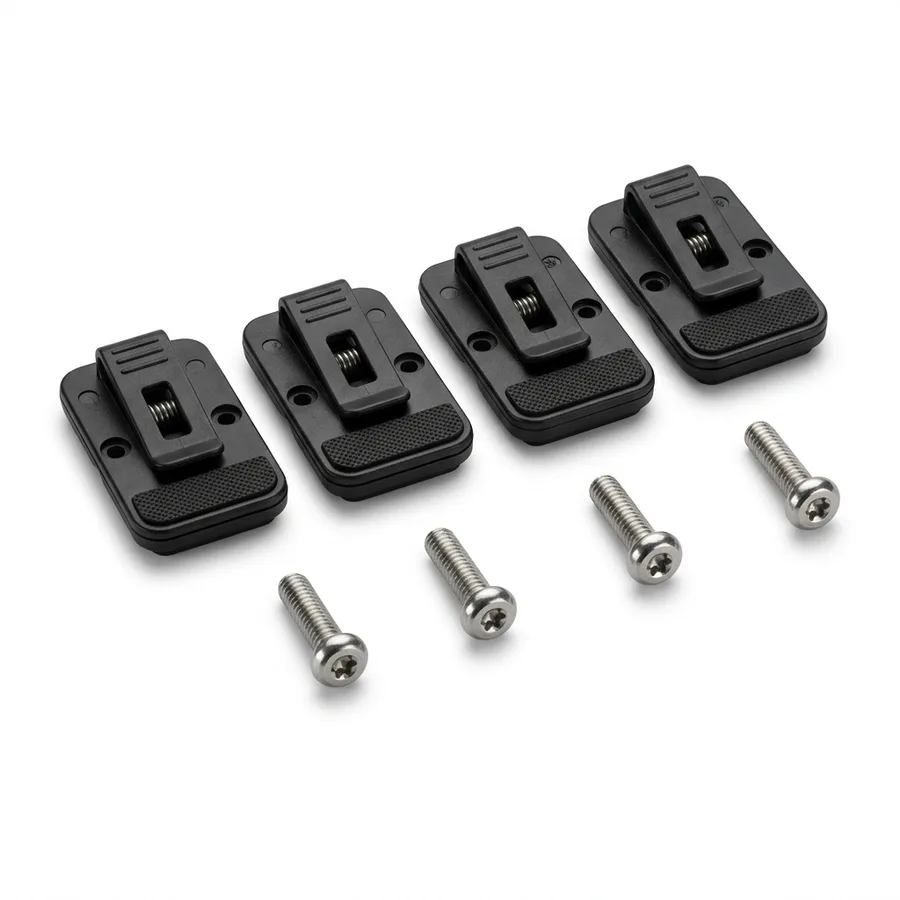 Premium Kennzeichenhalter „Evo 3“ Rahmenlos (2er-Set)