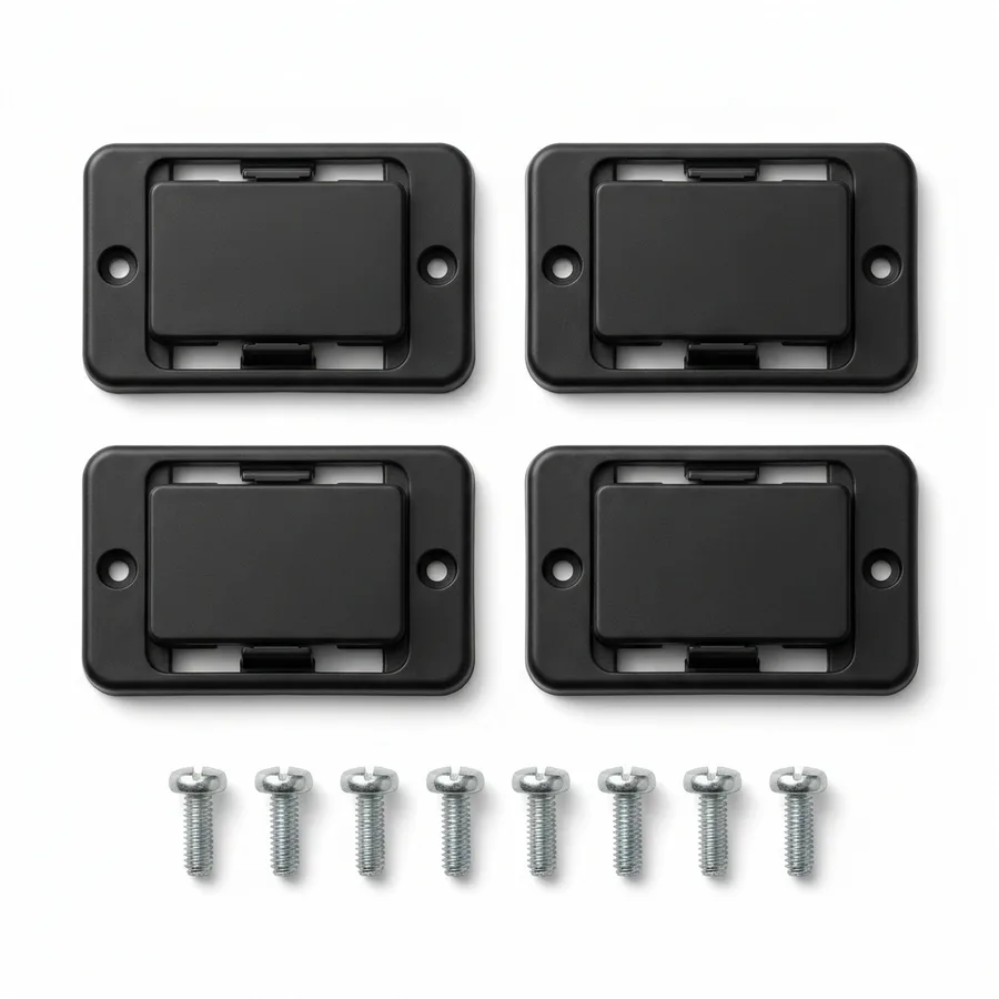 Rahmenlose Kennzeichenhalter SIMPLE-FIX (2er-Set für Front & Heck)