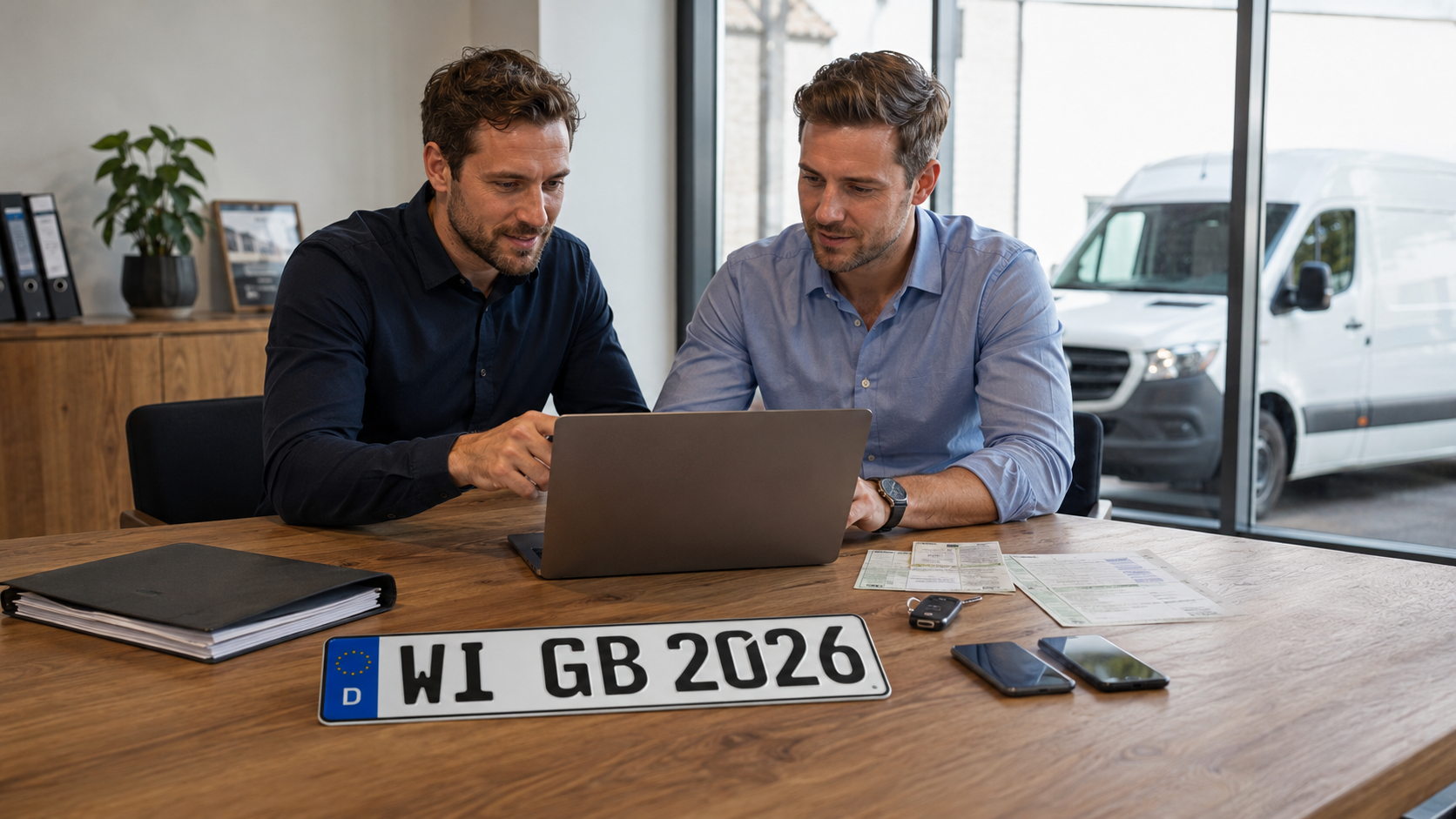 Kfz-Zulassung auf eine GbR online durchführen per i-Kfz